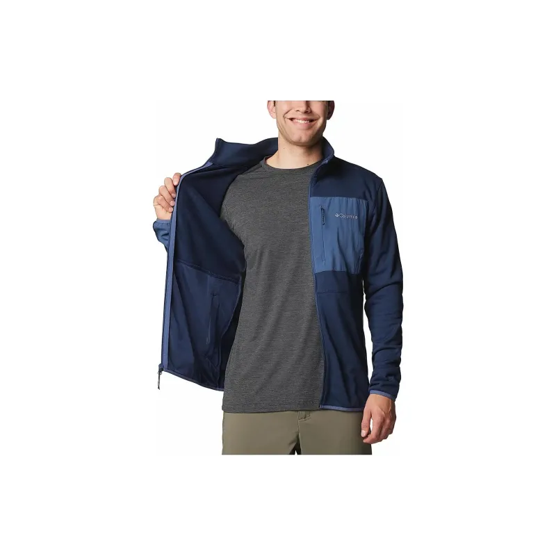 Columbia Hike Mens Navy Blue Full Zip II Jackets Coats Men's Marine Blue-2