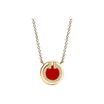 TIFFANY & CO. T Necklaces Women's