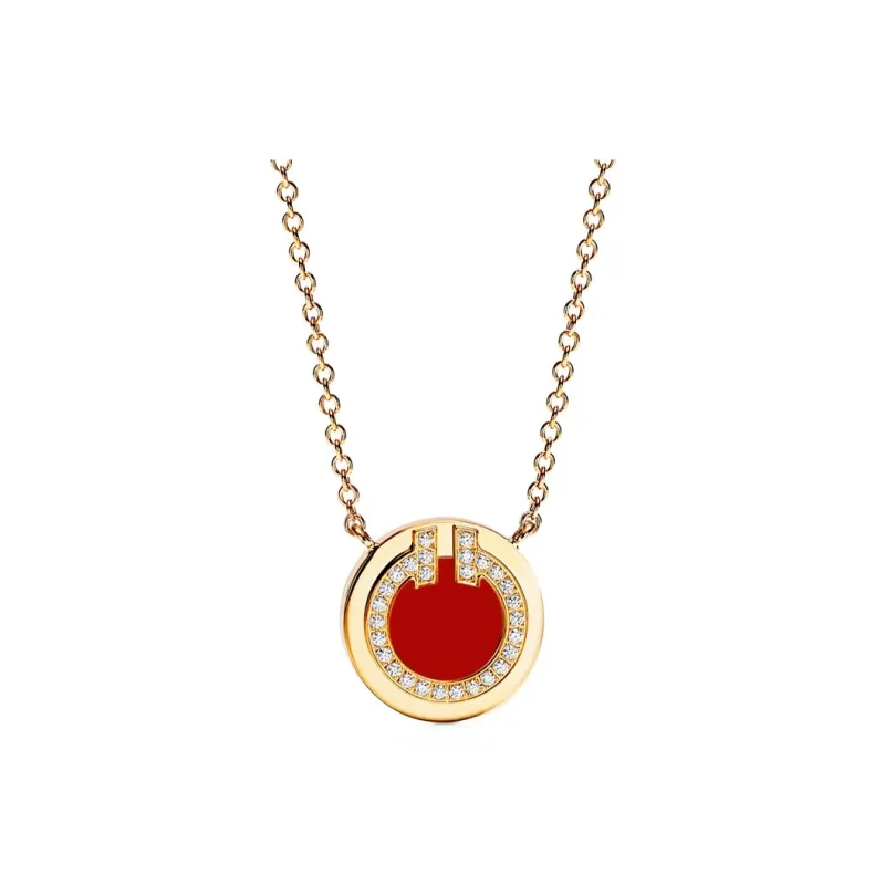 TIFFANY & CO. T Necklaces Women's-0