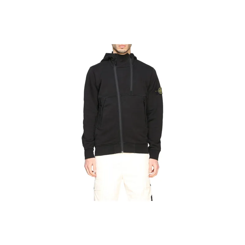 STONE ISLAND Sweatshirts Men Black-5