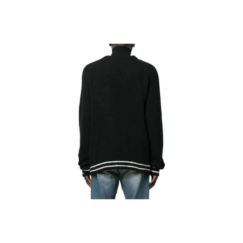 BALMAIN Button fastening Crew neck Jumper-2