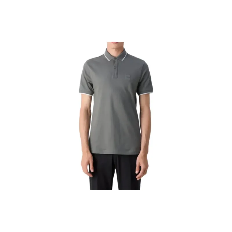 HUGO BOSS Passertip Logo Patch Polo Shirt-2