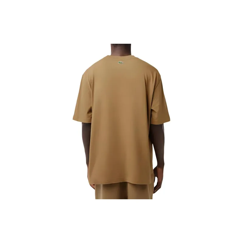LACOSTE T Shirts Men Brown-2