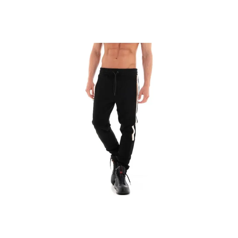 HUGO BOSS Knitted Sweatpants Men Black-2