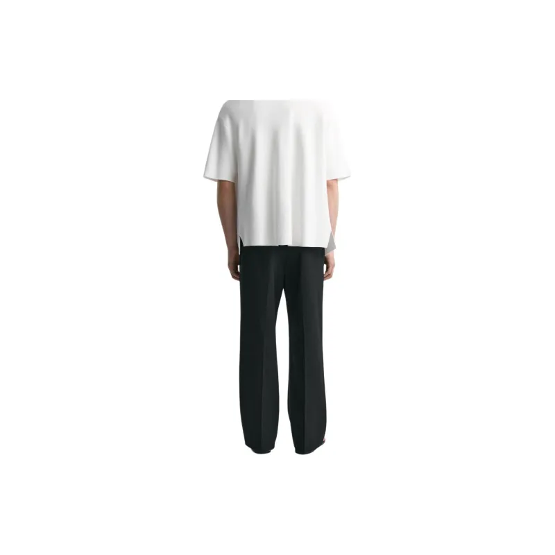 ZARA Casual Pants Men Black-3