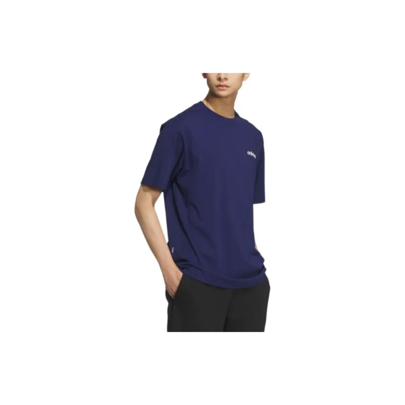 Adidas T Shirt Unisex Dark Blue-6