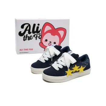 ALI THE FOX Anti Slip And Wear Resistant Lightweight Low Top Skateboard Shoes Unisex Box Included