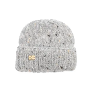 GANNI Speckle-knit Beanie