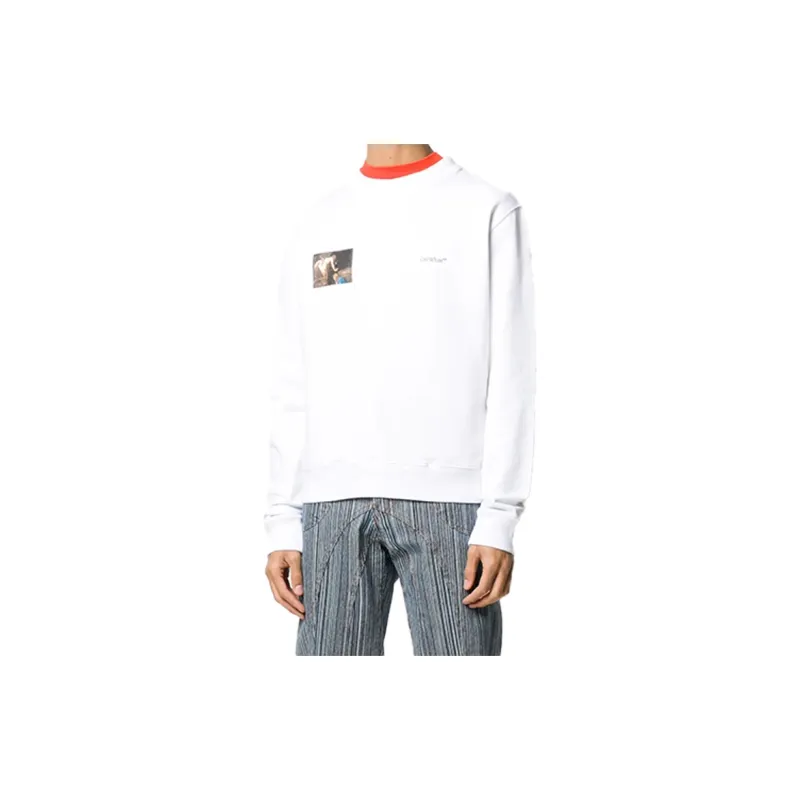 OFF WHITE FW20 Sweatshirt Men's White-2