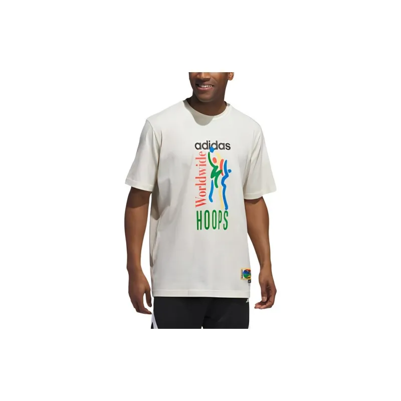 Adidas Worldwide Hoops Graphic Tee-1