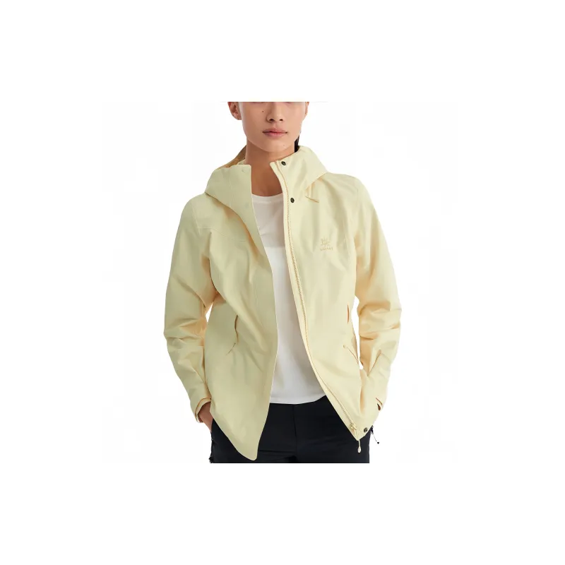 KAILAS Waterproof, Windproof, And Abrasion Resistant Windbreaker Jacket Unisex Galalith Yellow-3
