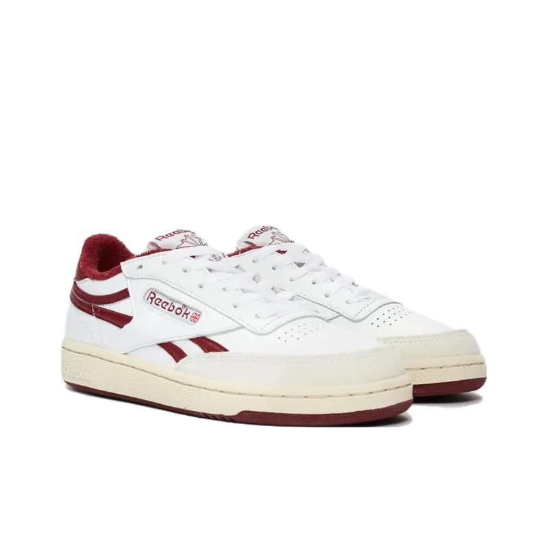 Reebok Club C Revenge Sneakers White/Red Women's-2
