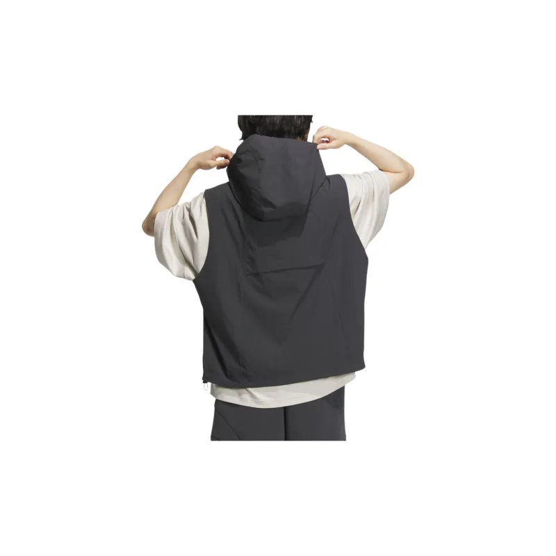 Adidas FUTURE STYLE WOVEN VEST Men's Carbon Black-2