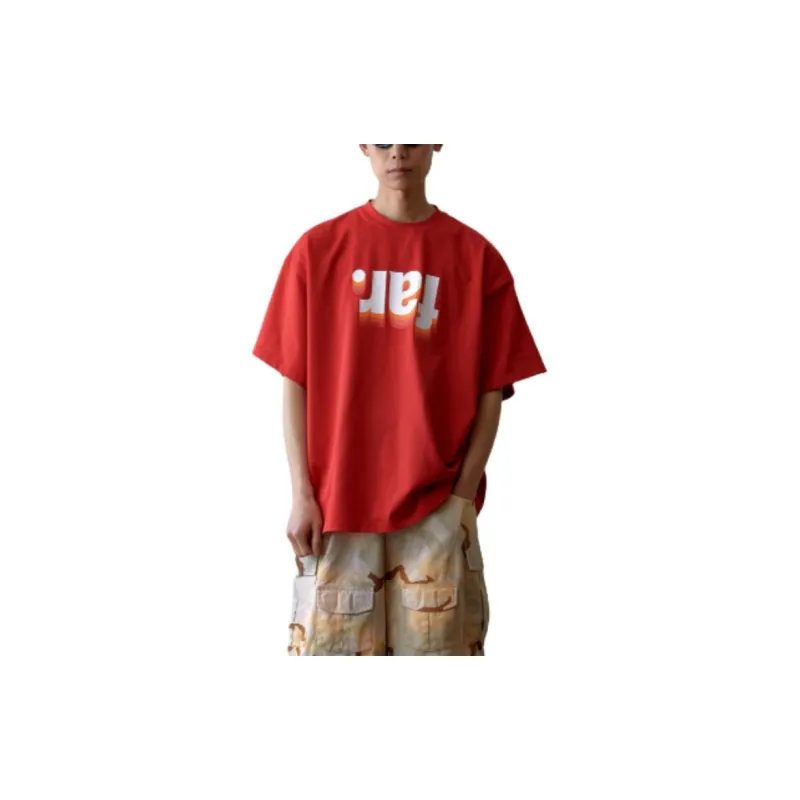Far Archive T Shirts Men Red-3