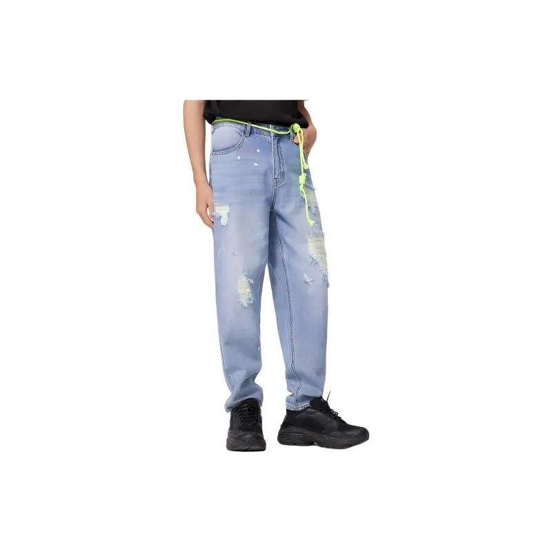 Metersbonwe Jeans Men's Denim Light Blue-2