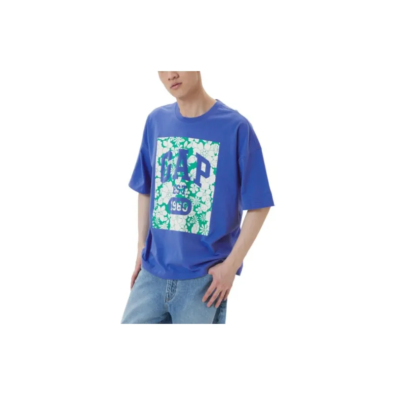 GAP SS23 T Shirts Unisex Blue-3
