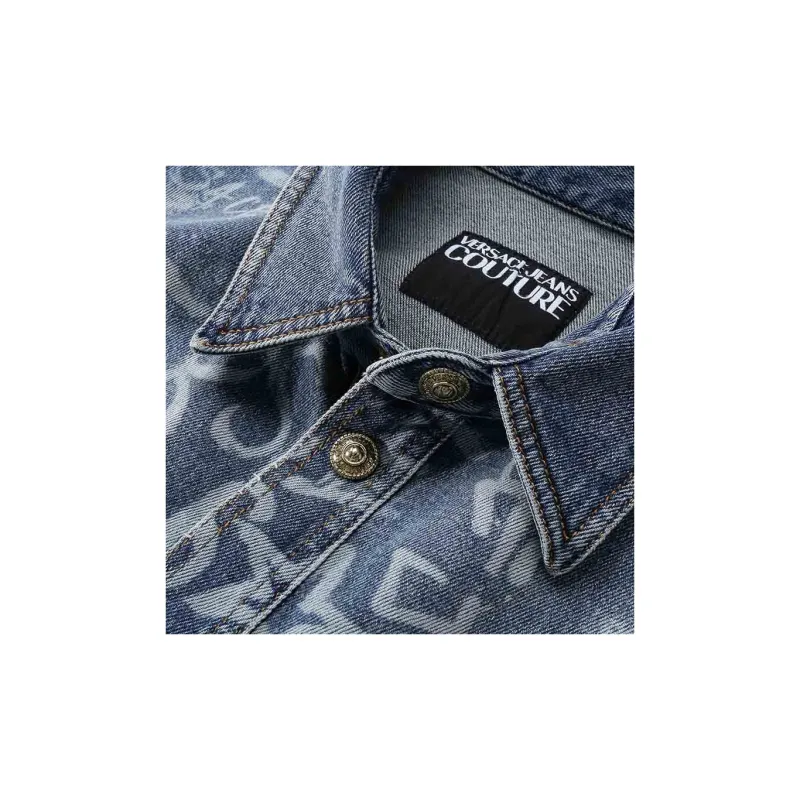 VERSACE JEANS COUTURE FW23 Denim Jacket Men's Denim Blue-2