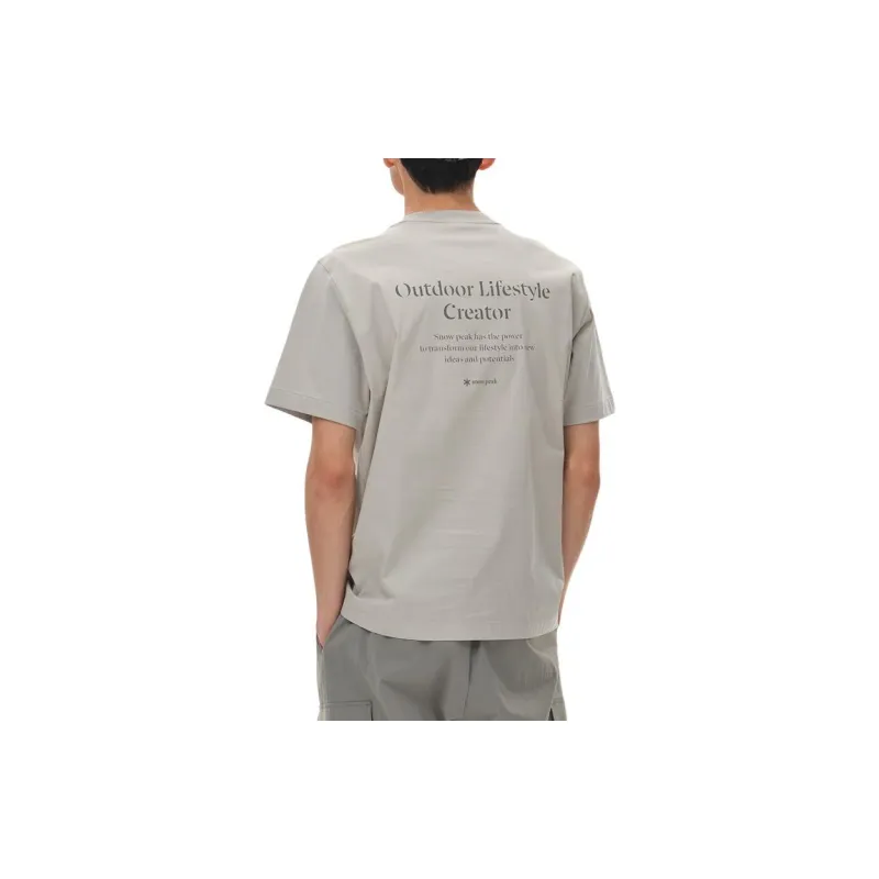 Snow Peak T Shirts Men-7