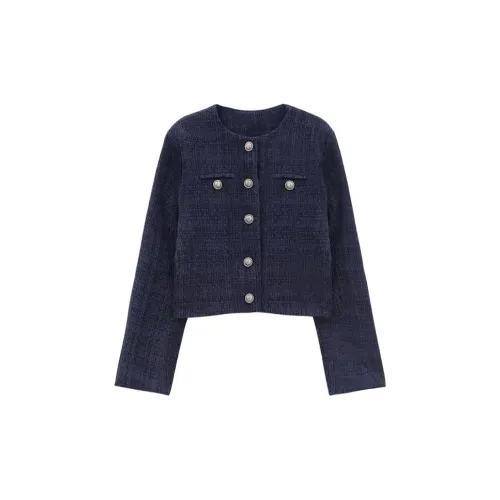 TENNE GIRL Jackets Women's Navy Blue