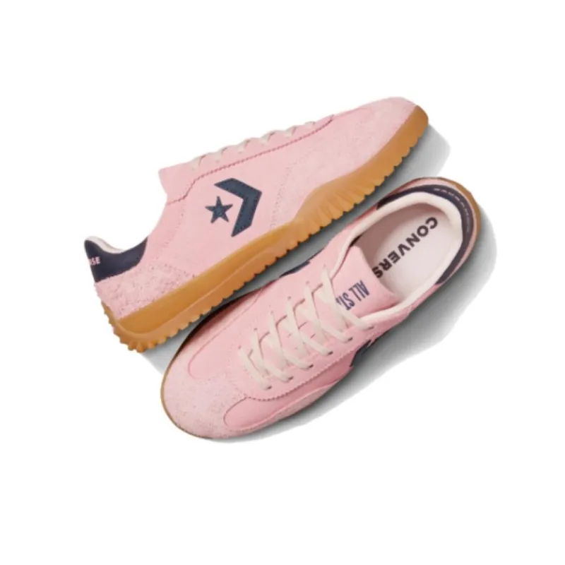 Converse Run Star Trainer Anti Slip Wear Resistant Low Top Casual Shoes Unisex Pink-4