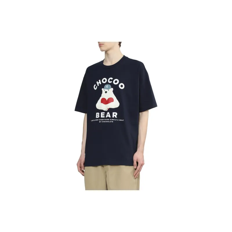  CHOCOOLATE Graphic print Cotton T shirt-2