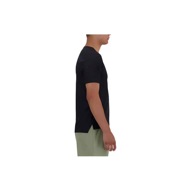 New Balance Athletics Jacquard T Shirt Men's Black-4