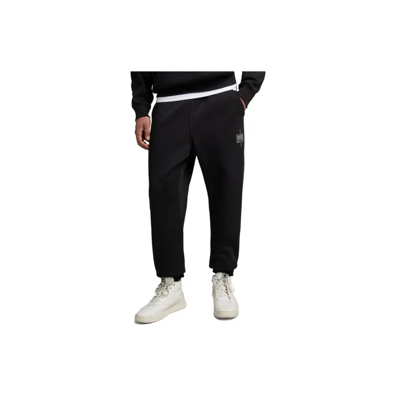 G STAR RAW Knitted Sweatpants Unisex Pitch Black-1