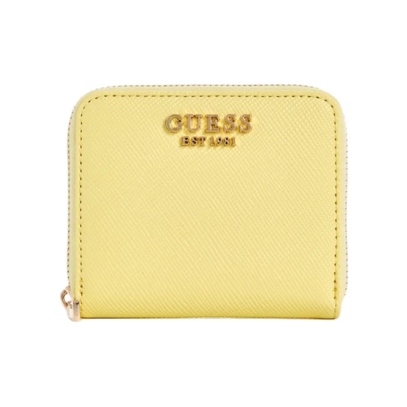 GUESS Artificial Leather Wallet Small Size Women's Yellow-0