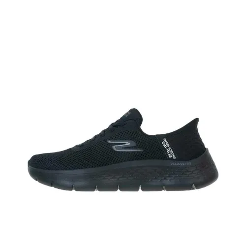 Skechers Go Walk Flex Casual Shoes Women's Mid-Top Black
