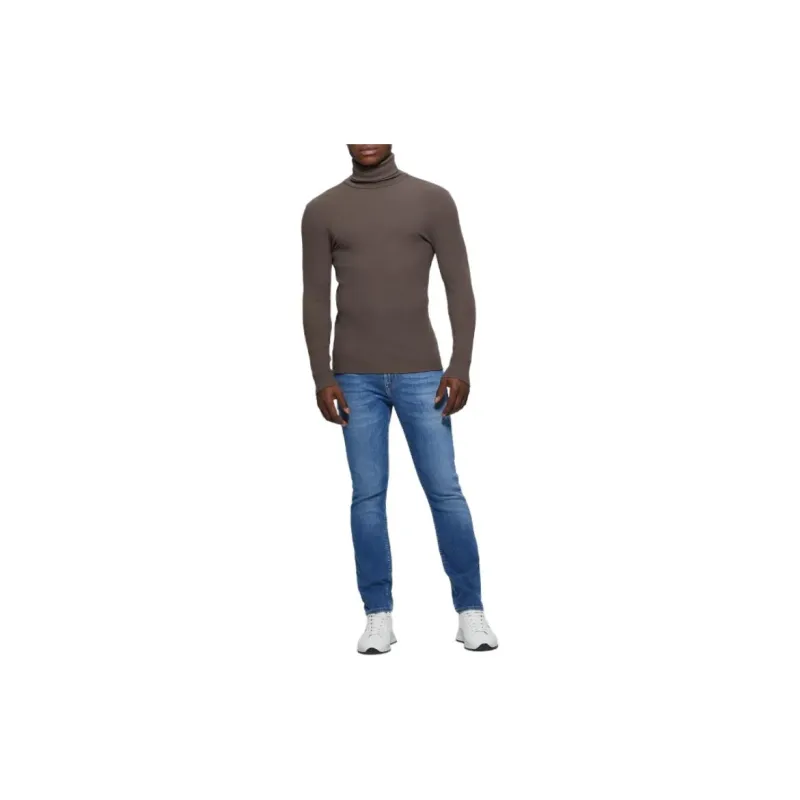 GUESS T-Shirts Men Brown-3