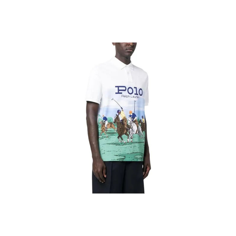 Polo Ralph Lauren Polo Shirt Men's White-3
