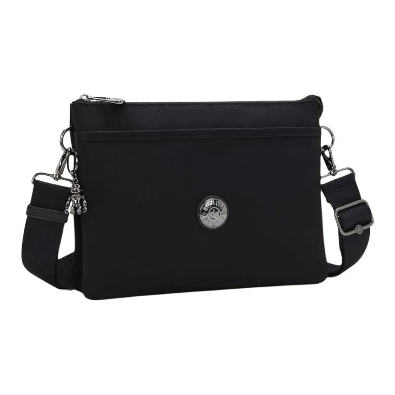 Kipling Polyamide Shoulder Bag, Crossbody Bag Large Size Unisex Endless Black-1