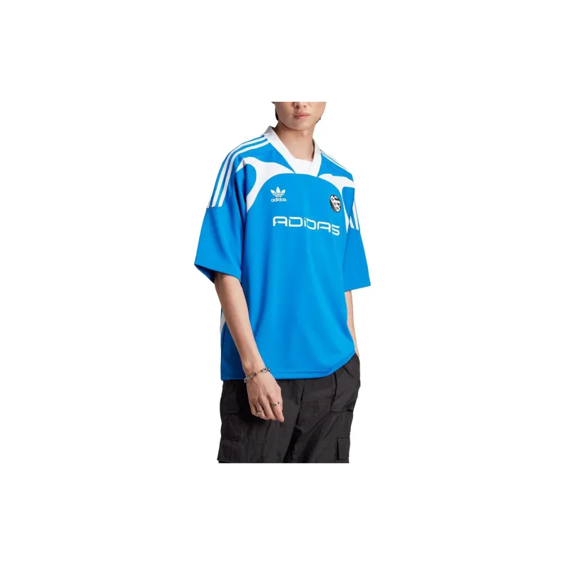 Adidas Originals ADILENIUM Soccer Jersey Men's Blue-4