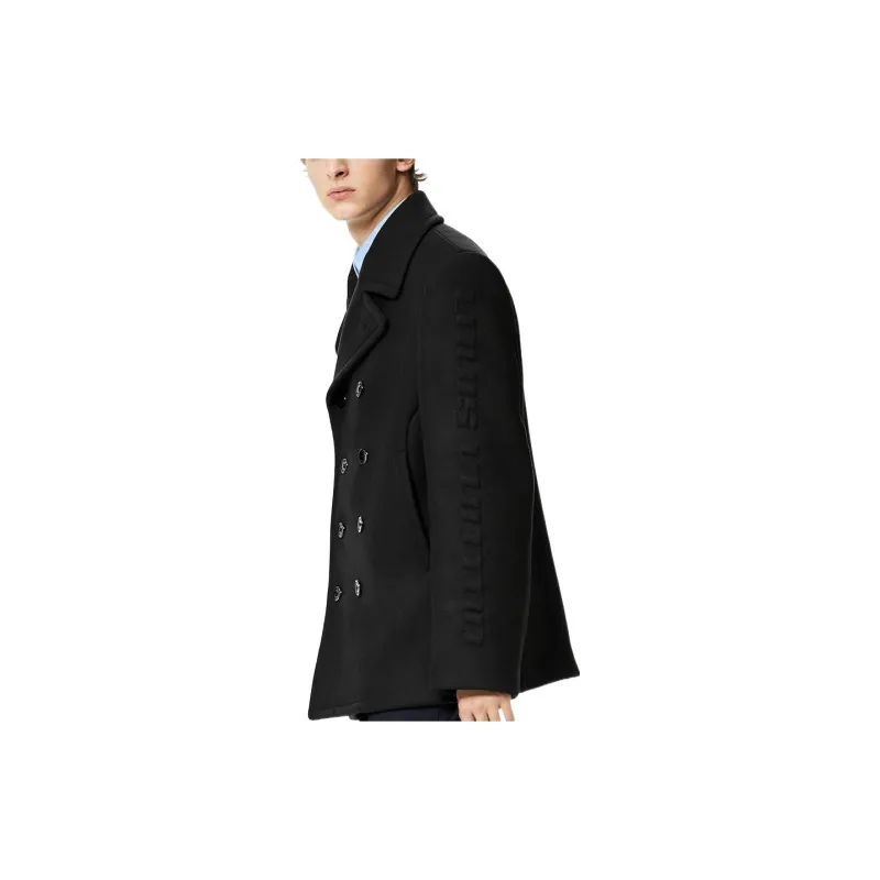 LOUIS VUITTON FW22 Coat Men's Black-4