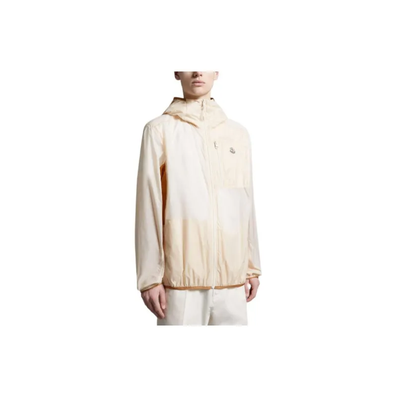Moncler SS24 Jackets Coats Men's Ivory White-3