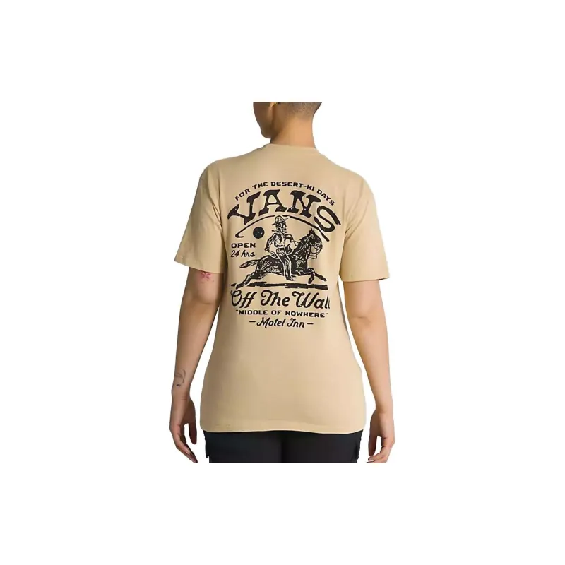 Vans MIDDLE OF NOWHERE T-Shirts Unisex Brown-3