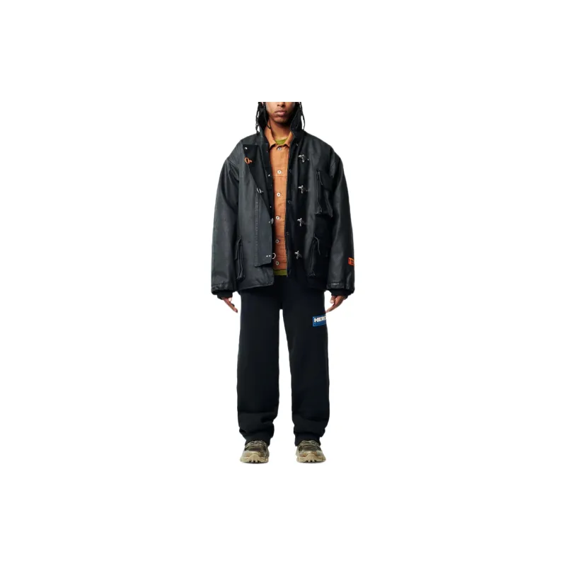 HERON PRESTON Toggle fastening Canvas Jacket-2