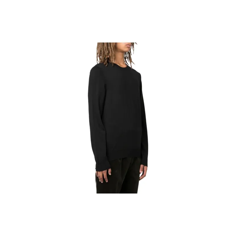 HUGO BOSS Logo Embroidered Crewneck Jumper-3