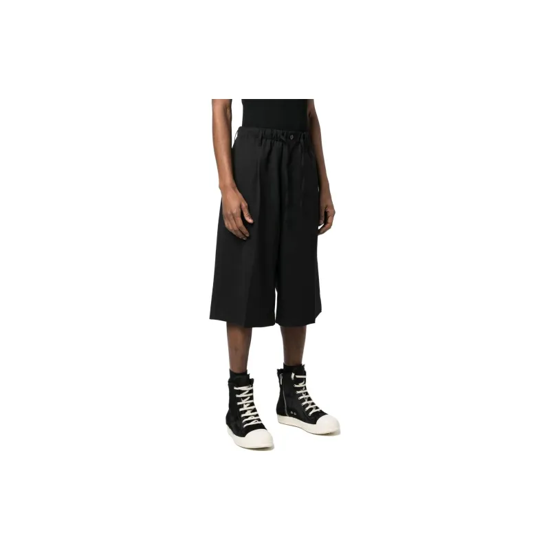 Y 3 Casual Shorts Men Black-2