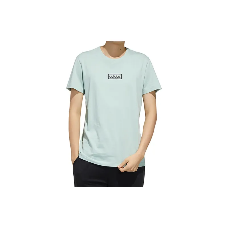 Adidas Neo T Shirt Men's Light Green-4