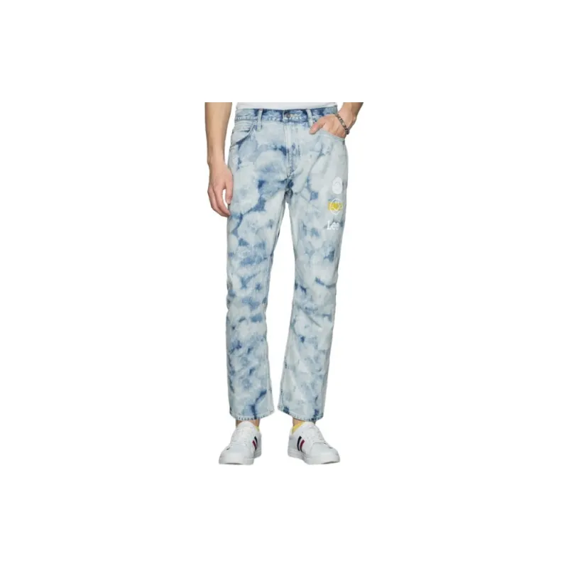 Smiley X Lee Jeans Men Light Blue-2