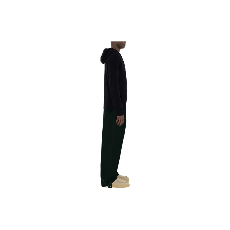 Burberry Cashmere Zip up Hoodie-4