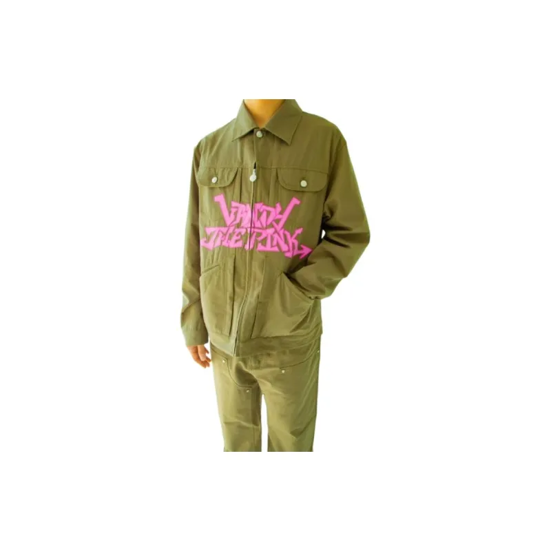 Vandy The Pink Jackets Coats Unisex Green-2