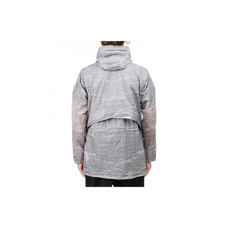 STONE ISLAND Reflective Grid Drawstring Jacket-3