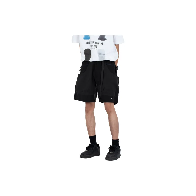 Gangurru Cargo Shorts Men's Black-6