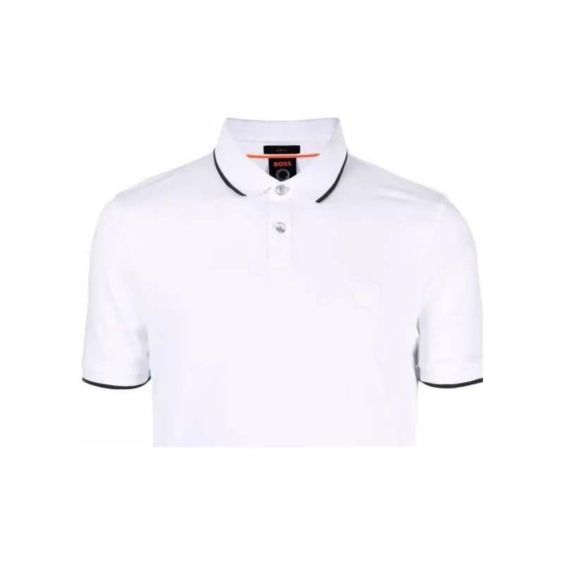 HUGO BOSS Piqué Polo Shirt-4