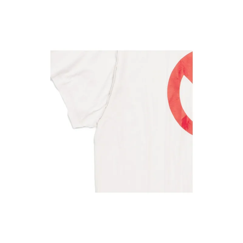 Balenciaga T Shirt Loose Fit Style Unisex White-5