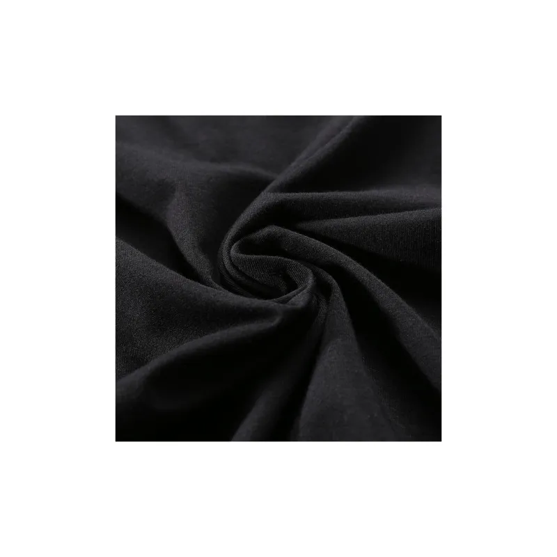 Zegna Pure Crew Neck Pullover Slim Fit Short Sleeved T Shirt Men's Black-3