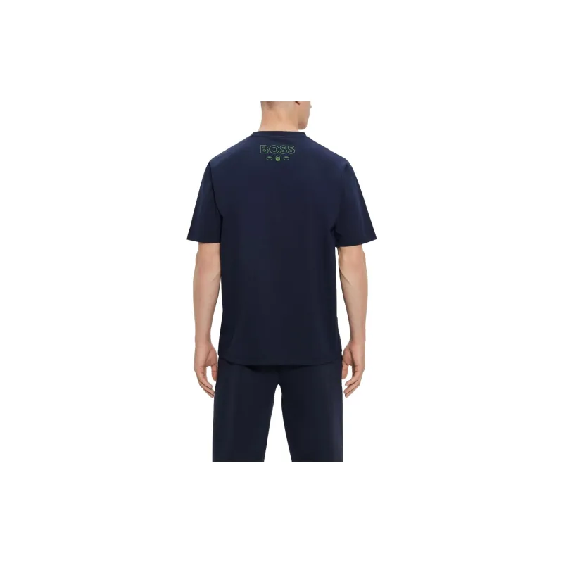 HUGO BOSS T Shirts Men Navy Blue-3