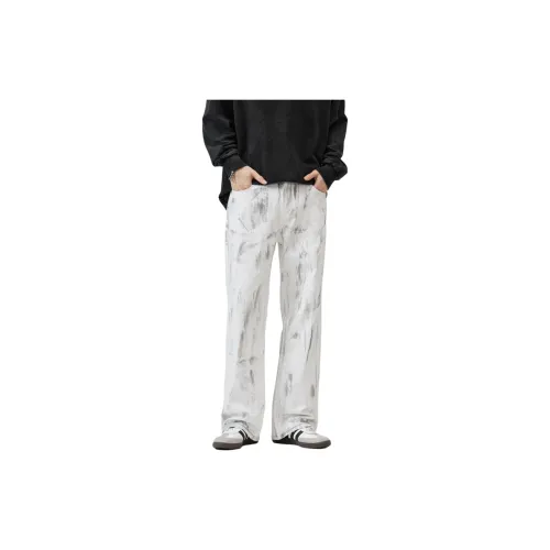 RENBEN Jeans Unisex White